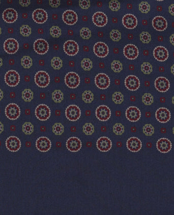 Sjaal Zijde/Wol | Blauw