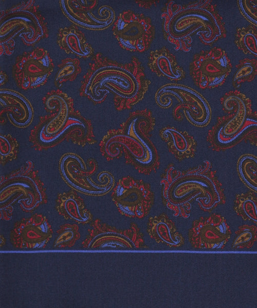 Scarf Silk/Wool | Blue