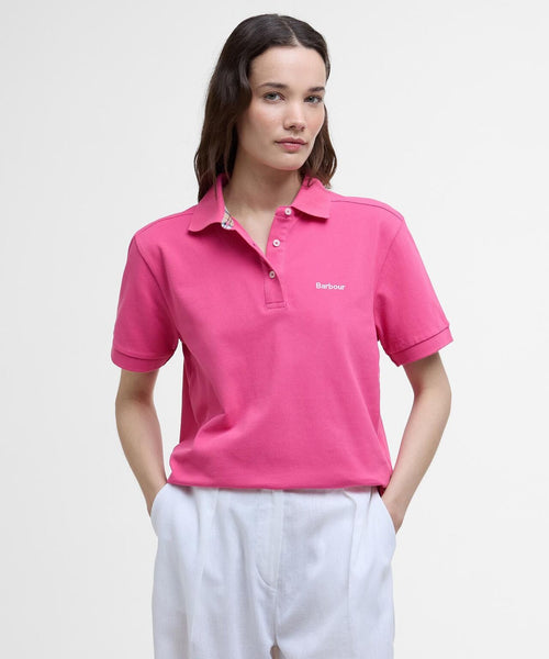 Barbour Bowford Polo Women | Pink