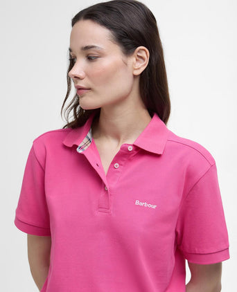 Barbour Bowford Polo Women | Pink