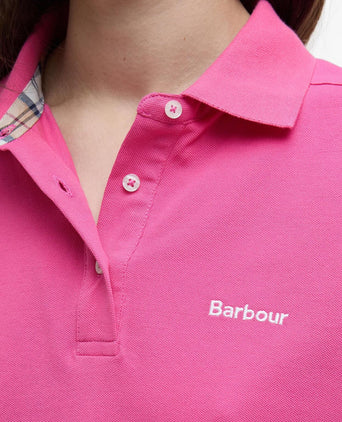 Barbour Bowford Polo Women | Pink