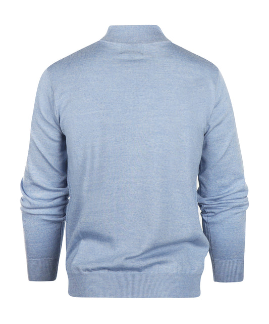 Merino Turtle rits | Licht Blauw