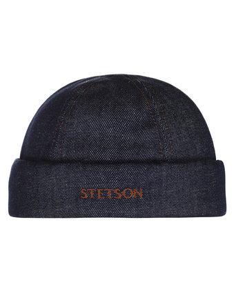 Stetson Docker Denim Sustainable | Denim Blauw