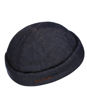 Stetson Docker Denim Sustainable | Denim Blauw