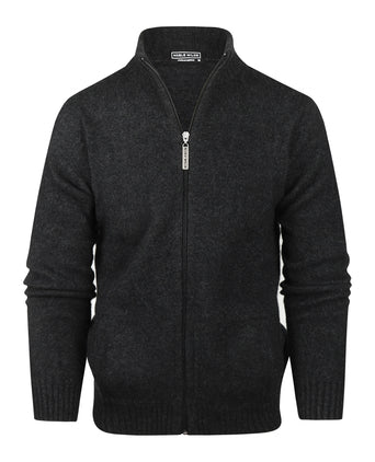 Noble Wilde Zip Vest | Anthracite Gray