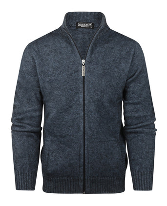 Noble Wilde Zip Vest | Blue