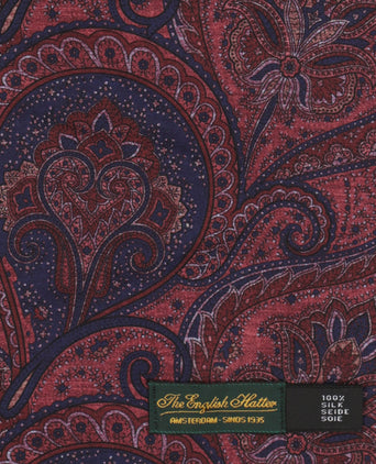 Scarf 100% Silk | Red