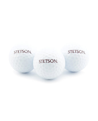 Stetson Premium Golf Balls | White