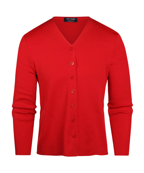 Saint James Ladies Vest Brevands | Red