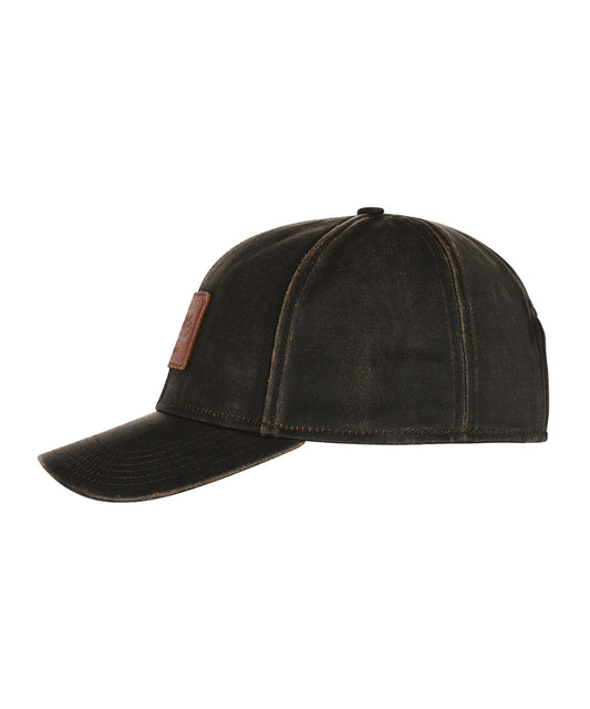Stetson Baseball Cap CO/PES Leather Patch | Brown