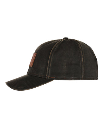 Stetson Baseball Cap CO/PES Leather Patch | Brown