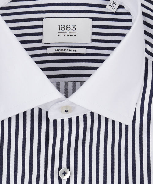 Eterna Shirt Double Cuff | Blue