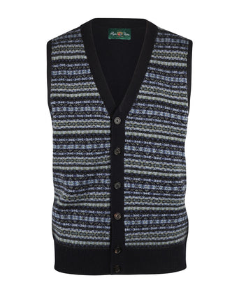 Alan Paine Spencer Fair Isle | Blue