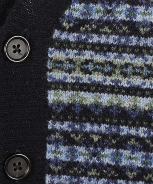 Alan Paine Spencer Fair Isle | Blauw