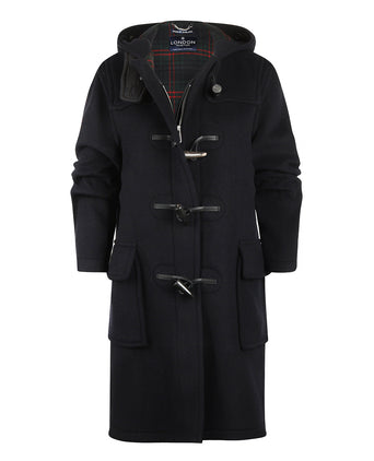 Monty Coat Emily Dames | Navy Blauw
