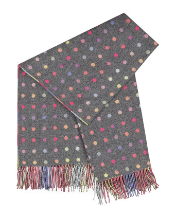 Lambswool Throw Blanket 140x180 cm | Grey