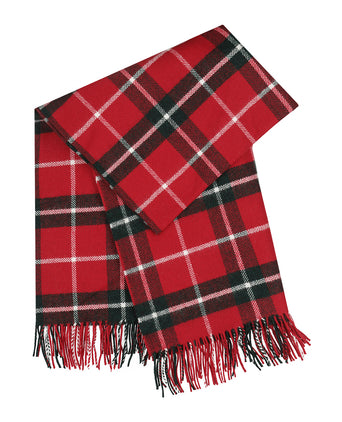 Lambswool Throw Blanket 140x180 cm | Red