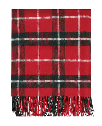 Lambswool Throw Blanket 140x180 cm | Red