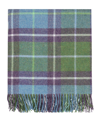 Lambswool Throw Blanket 140x180 cm | Green
