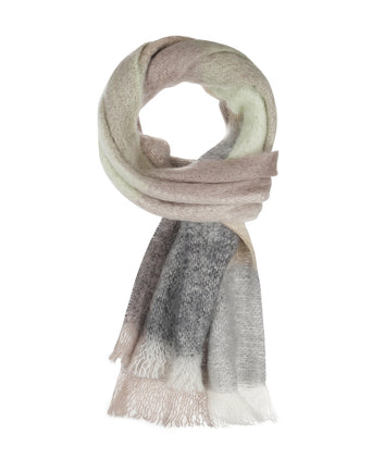 Sjaal Mohair 28X210 CM | Bruin