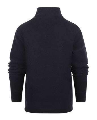 Holebrook Turtle Sweater Martina Dames | Navy Blauw