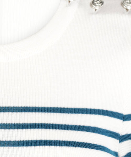 Saint James Pullover Maree IIR | White