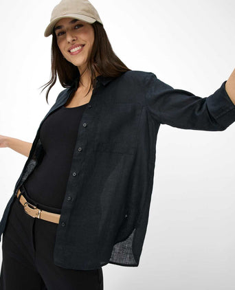 Brax Dames Blouse Vicki | Zwart