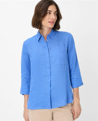 Brax Dames Blouse Vicki | Blauw
