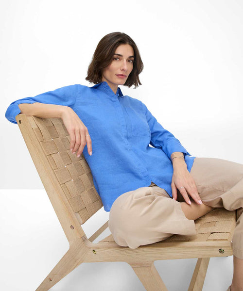 Brax Women's Blouse Vicki | Blue