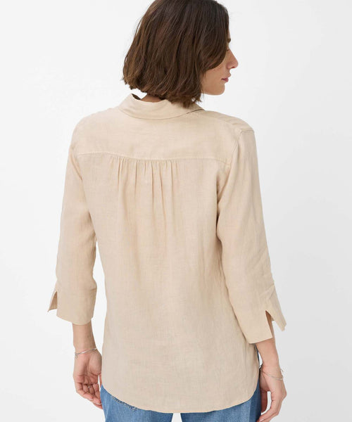 Brax Dames Blouse Vicki | Bruin