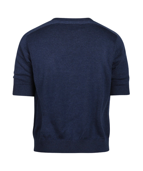 Pullover Dames V-Hals | Denim Blauw