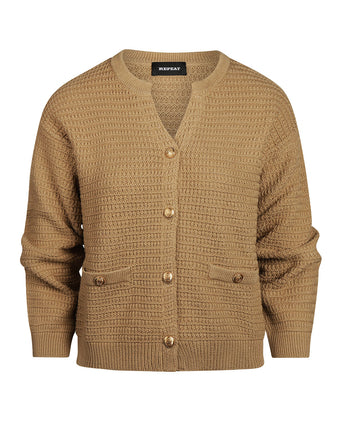 Repeat Dames Vest | Bruin