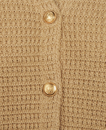 Repeat Dames Vest | Bruin