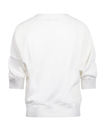 Repeat Women's V-Neck | White