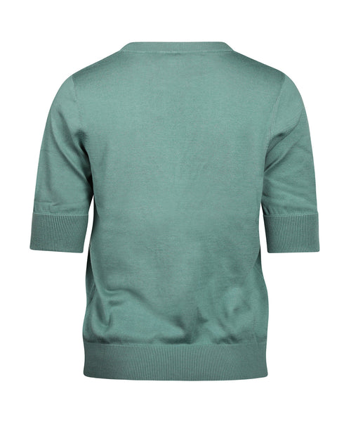 Basic Women's Sweaters short sleeves | Green
