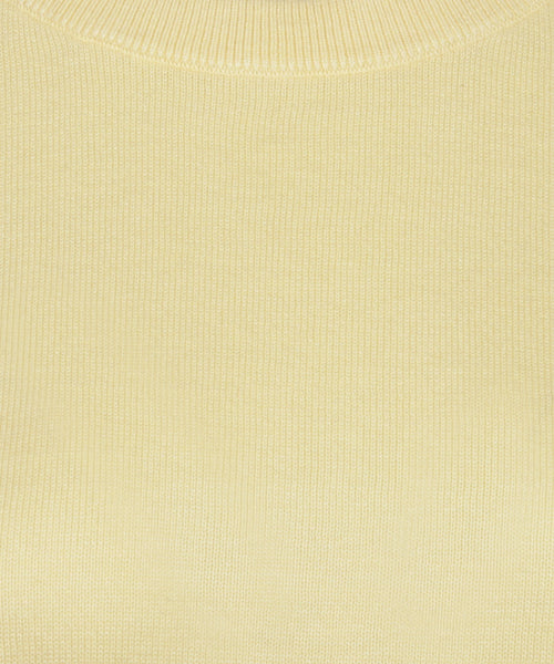 Basic Women's Sweaters short sleeves | Yellow