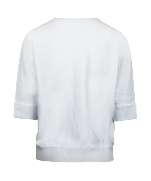 Losvallende Batwing Dames Pullover | Blauw