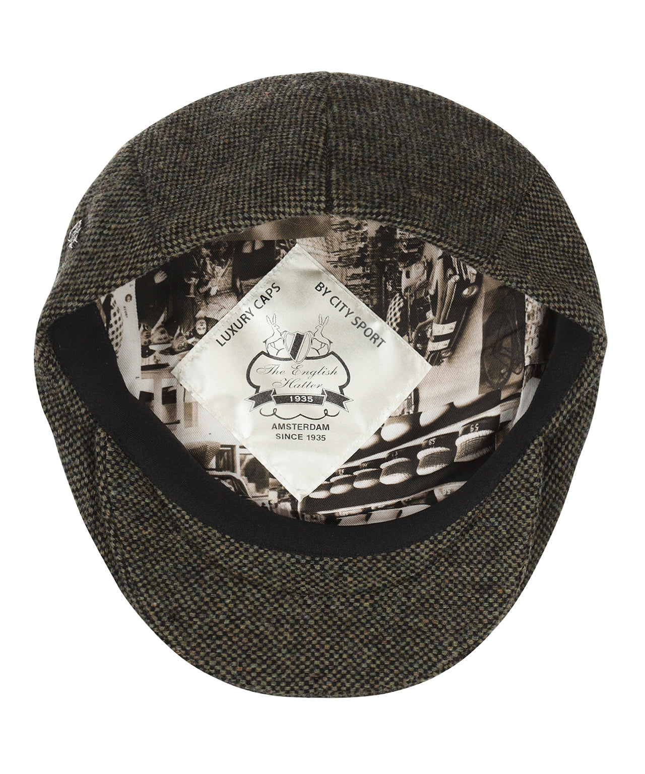 Klassieke Cap | Groen Micro Ruit