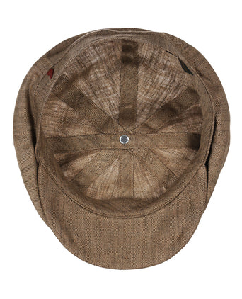 Balloon Cap 100% Linen | Brown