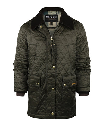 Barbour Modern Beadnell Quilted Dames Jacket | Groen