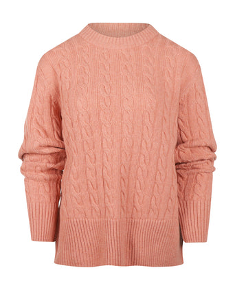 Barbour Dames Belford Knited Jumper | Roze