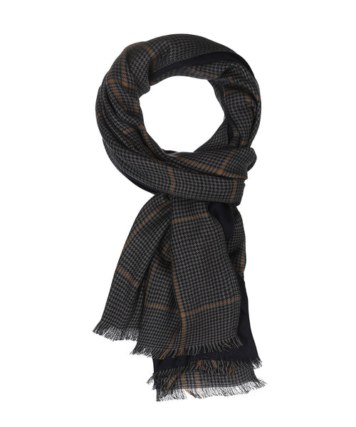 Sjaal 100% Viscose 50X180 cm | Blauw