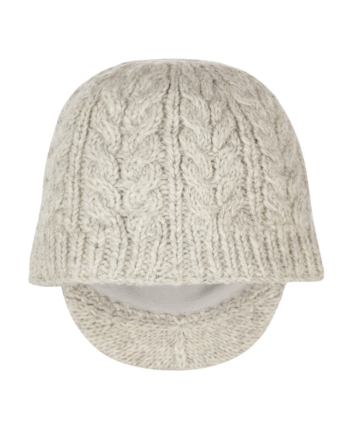 Muts Aran Cable Dames | Beige