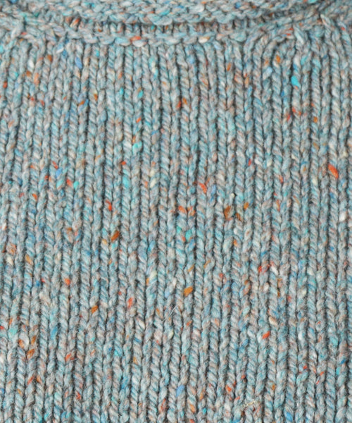 Fisherman Dames Ronde Hals Pullover | Groen