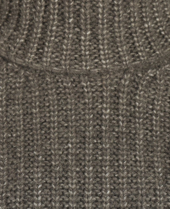 Fisherman Dames Alpaca-Merino Koltrui | Bruin