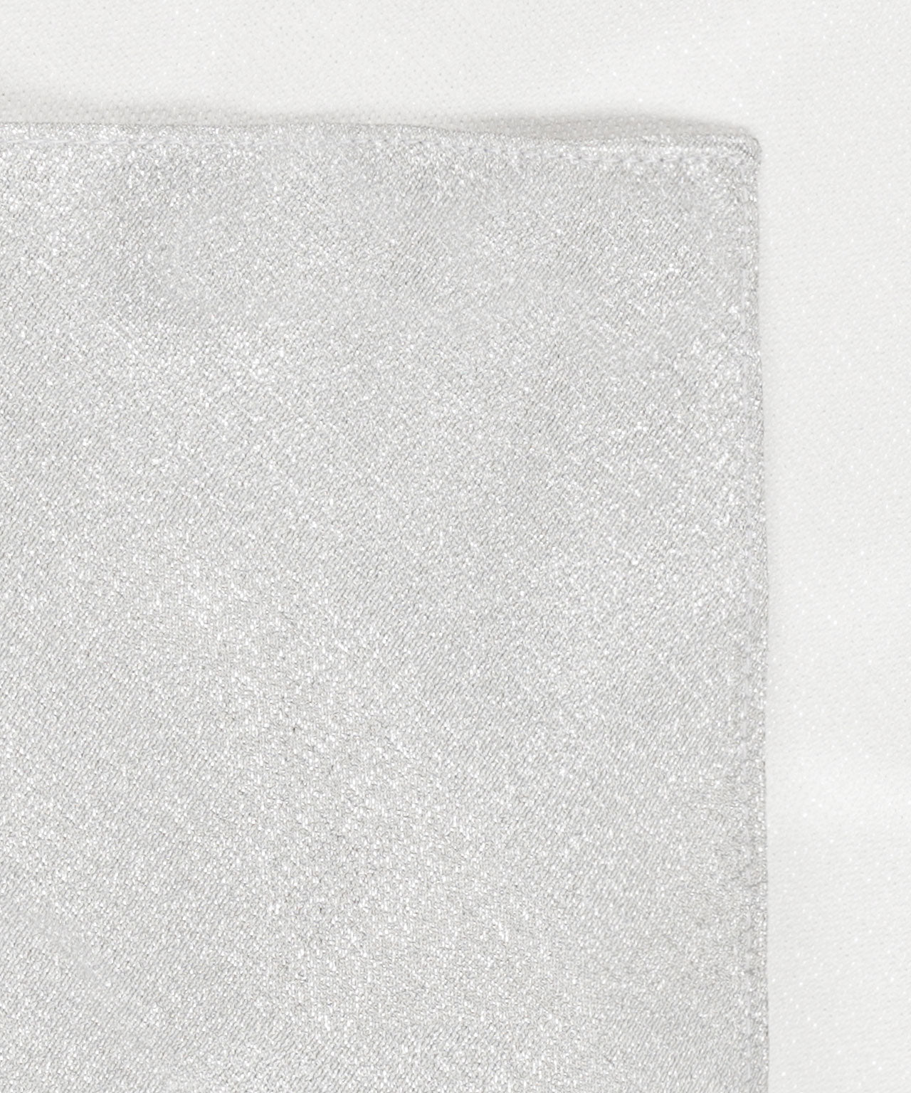 Festive Pocket Square | Silver