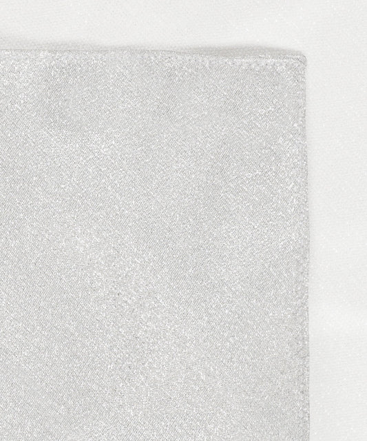 Festliches Einstecktuch | Silber