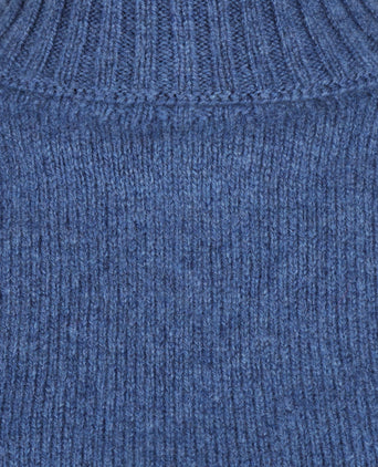 Harley of Scotland Women's Kol Sweater | Denim Blue