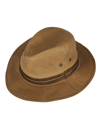 Stetson Traveller Waxed Cotton | Brown