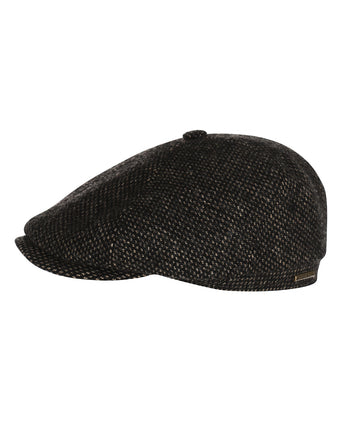 Stetson 6-Panel Ballon Cap Wol | Zwart